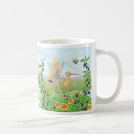Taza De Café Bayas de Elfleda y del kiwi
