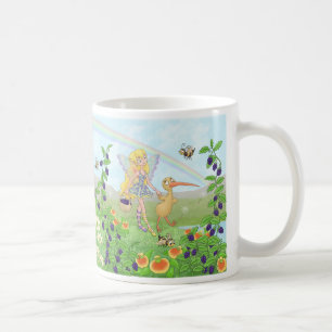 Taza De Café Bayas de Elfleda y del kiwi