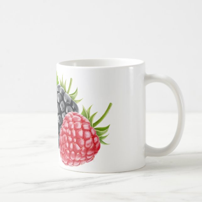 Taza De Café Bayas silvestres (Derecha)