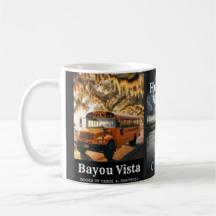 Taza De Café Bayou Vista School Bus – Colección Southern Psycho