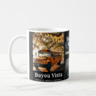 Taza De Café Bayou Vista School Bus – Colección Southern Psycho