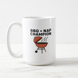Taza De Café BBQ + Campeón Nap