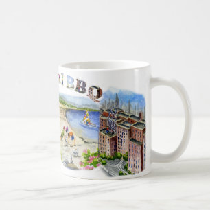 Taza De Café Bbq de Coastal del BI