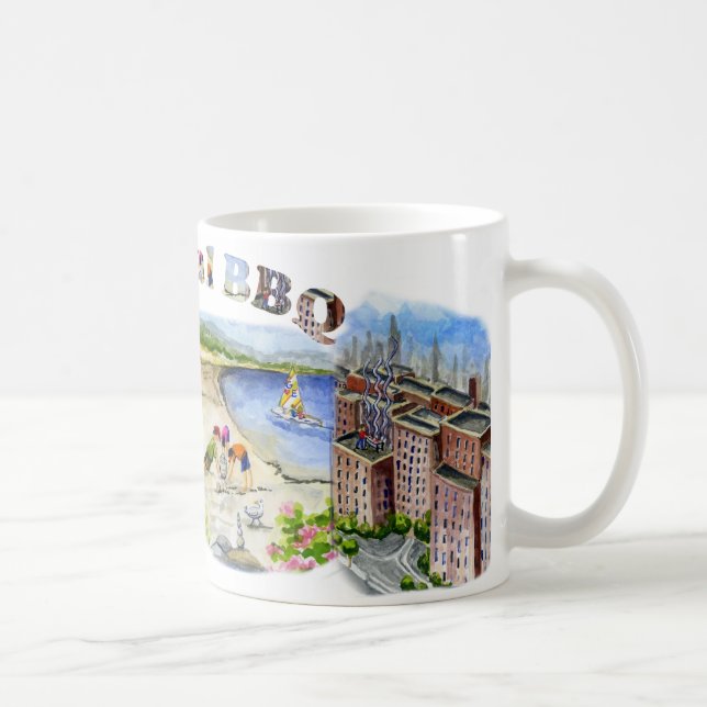 Taza De Café Bbq de Coastal del BI (Derecha)