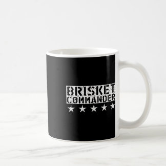 Taza De Café [bbq Dude] Brisket Commander Bbq Shirt 