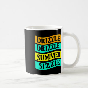 Taza De Café Bbq Tee Funny Drizzle Drizzle Summer Sizzle