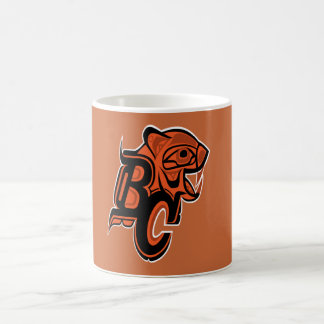 Taza De Café bc leones naranja camisa día bebé manta
