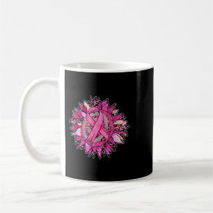 Taza De Café BC Leopard Pink Out Darts Abordan El Cáncer De Mam