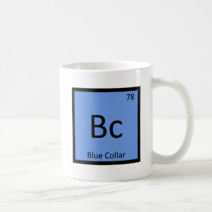 Taza De Café Bc - Tabla periódica de química de trabajador de c