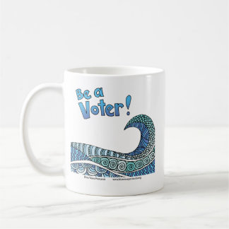 Taza De Café Be a Voter Mug