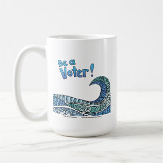 Taza De Café Be a Voter Mug