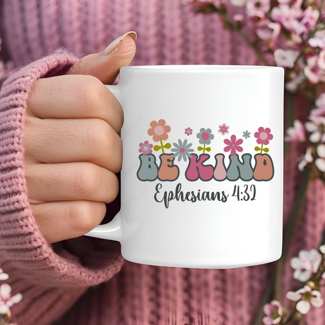 Taza De Café Be Kind Christian Coffee Mug (Subido por el creador)