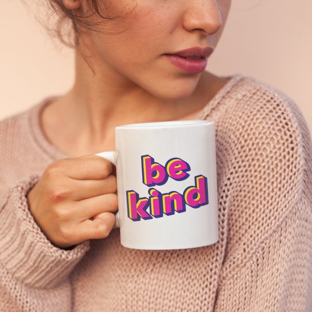 Taza De Café Be Kind Neon (Subido por el creador)