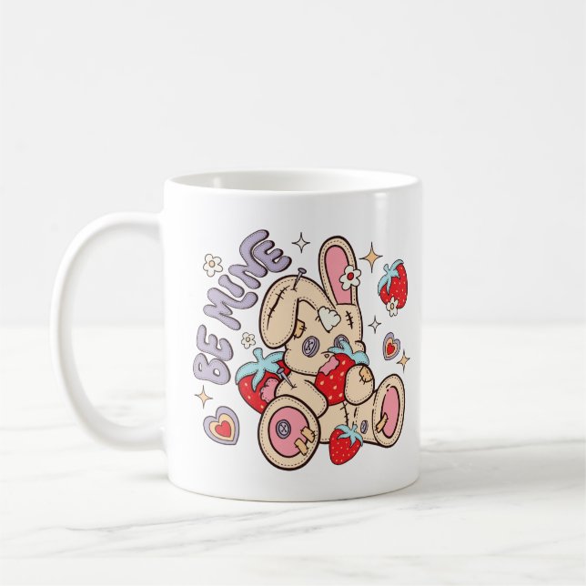 Taza De Café Be Mine Bunny (Izquierda)