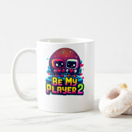 Taza De Café Be My Player 2 Mug – Gamer Couple Gift