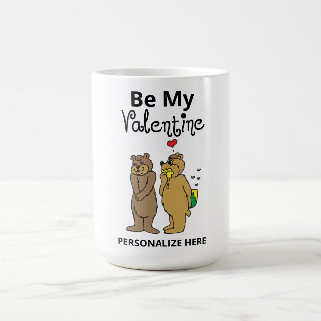 Taza De Café Be My Valentine Classic Mug (Centro)
