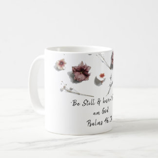 Taza De Café Be Still Floral Mug