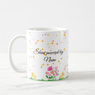 Taza De Café Be the Shine (Sé el resplandeciente, fango de cita