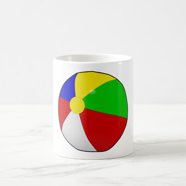 Taza De Café Beach Ball Mug (Subido por el creador)