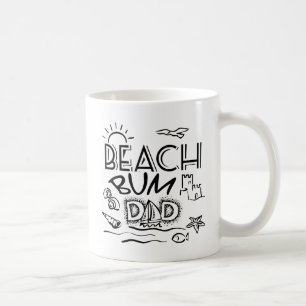 Taza De Café Beach Bum Dad