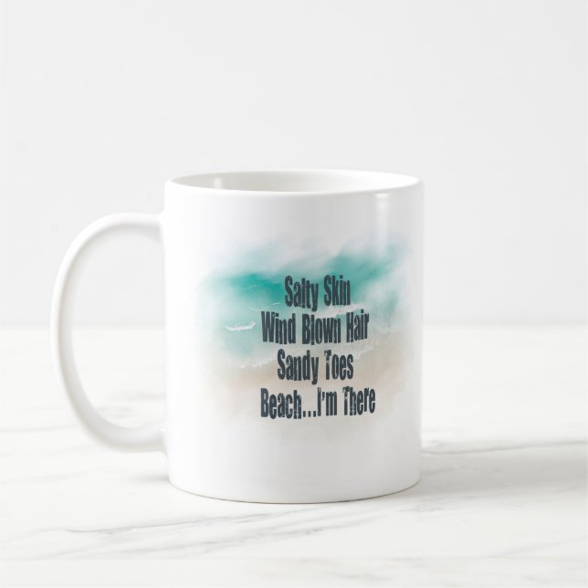 Taza De Café Beach Mug (Izquierda)