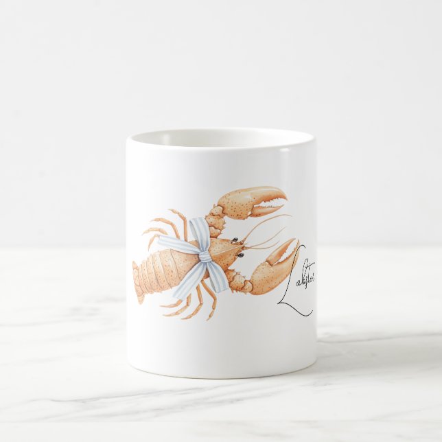Taza De Café Beach Ocean Lobster  (Centro)