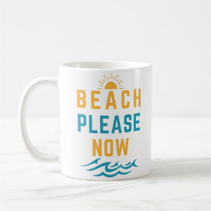 Taza De Café Beach Please