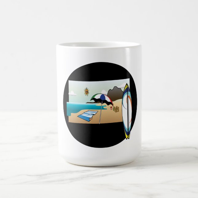 Taza De Café Beach Please (Centro)