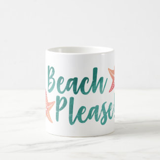 Taza De Café Beach Please Mug