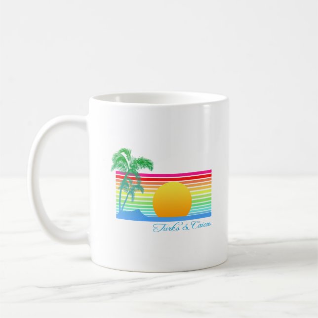 Taza De Café Beach Sunset Turcas Caicos (Izquierda)