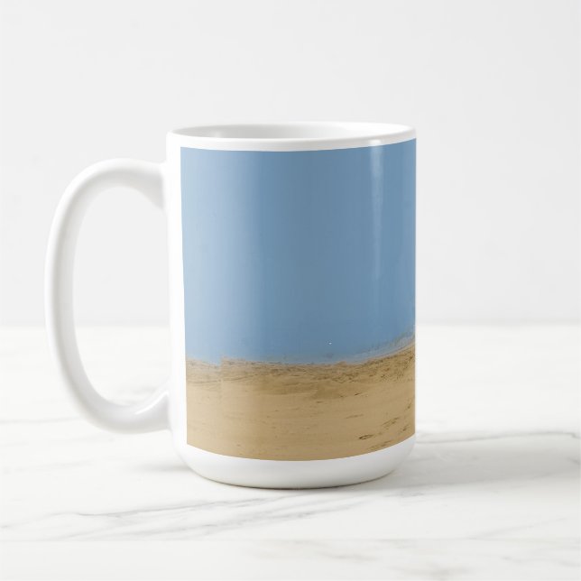 Taza De Café Beach Umbrella 11 oz o 15 oz mug (Izquierda)