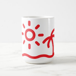 Taza De Café Beach Vibes Coffee Mug
