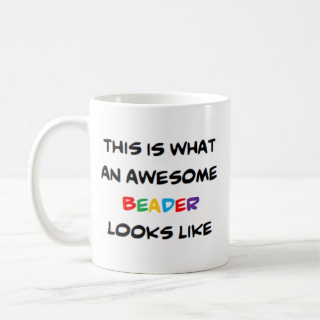 Taza De Café beader, impresionante (Izquierda)