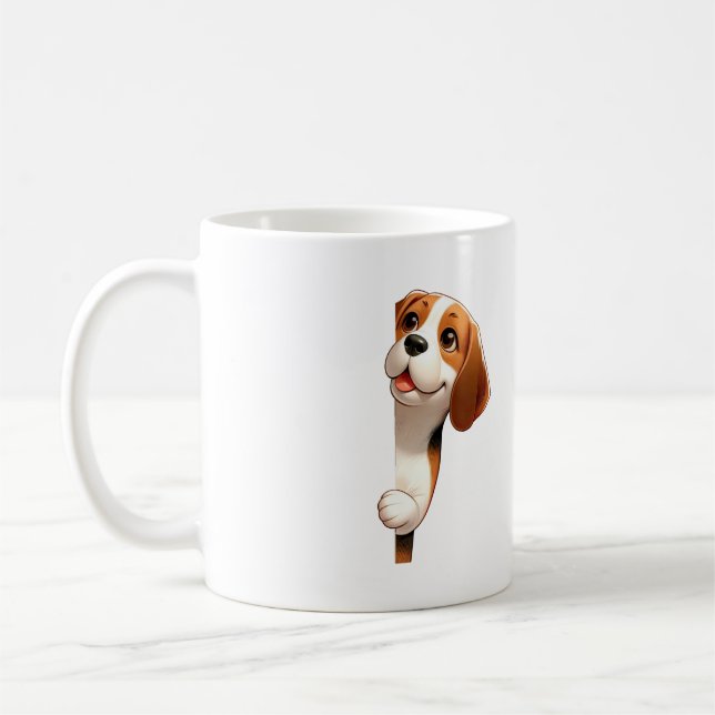 Taza De Café Beagle (Izquierda)