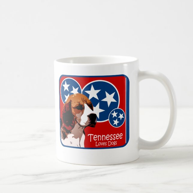 Taza De Café Beagle de Tennessee (Derecha)