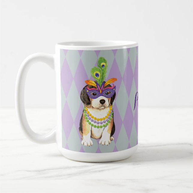 Taza De Café Beagle del carnaval (Izquierda)