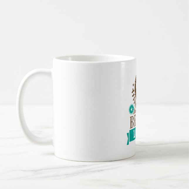 Taza De Café Beagle Dog Lover (Izquierda)