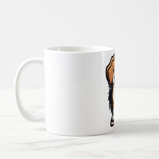Taza De Café Beagle Dog T Shirt (Izquierda)