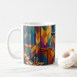 Taza De Café Beagle Jäger Pop Art – Moderner Jagdhund