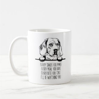 Taza De Café Beagle Mug, Beagle Gift, Beagle Mama Coffee Mug