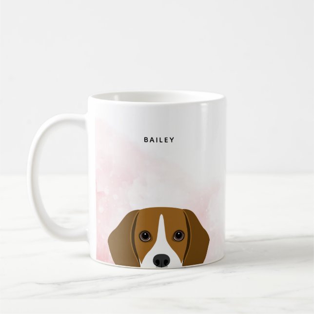 Taza De Café Beagle Mugs (Izquierda)