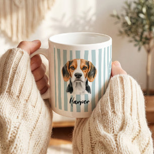 Taza De Café Beagle Personalizado Regalo Personalizado para A