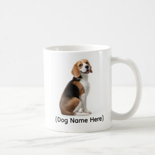 Taza De Café Beagle Personalizado “Soy tu dueño”