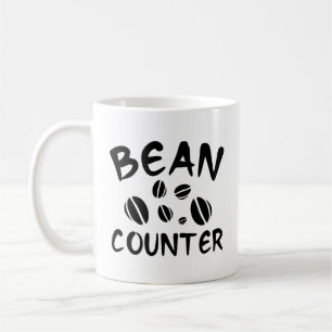 Taza De Café Bean Counter Coffee Mug