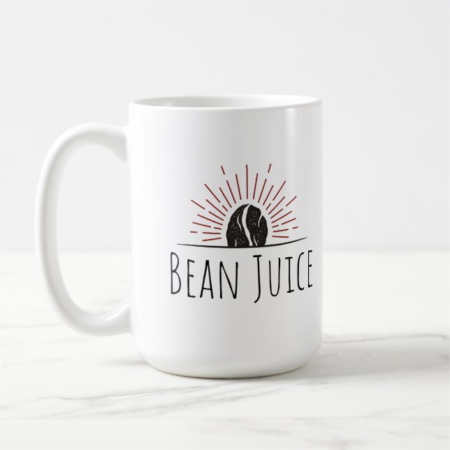 Taza De Café Bean Juice Coffee Mug (Izquierda)