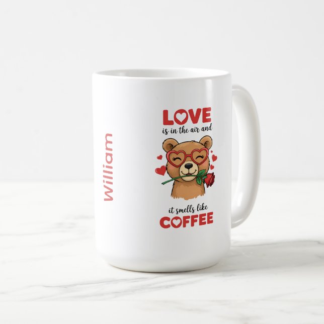 Taza De Café Bear Express Your Love Mug (Anverso derecho)