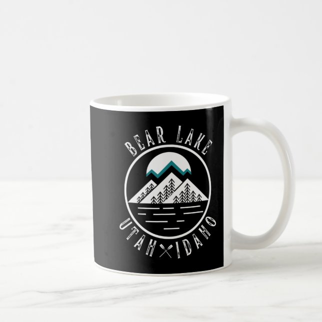 Taza De Café Bear Lake Utah Idaho Camping Boating  (Derecha)