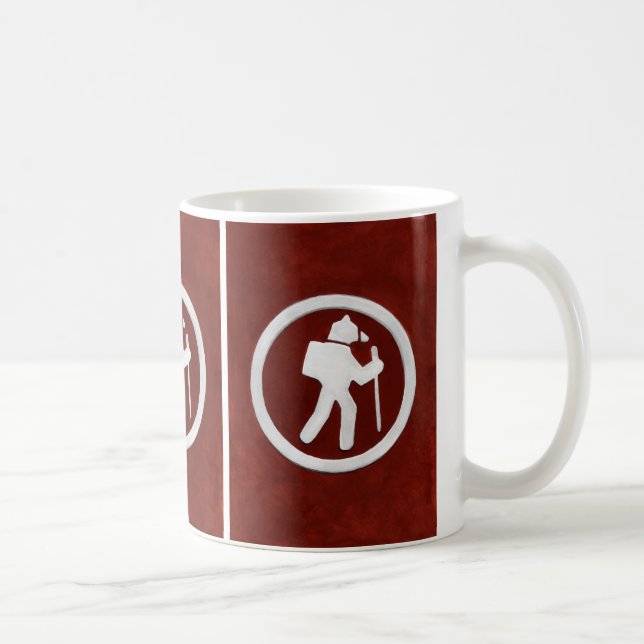 Taza De Café Bear Trail Marker (Derecha)