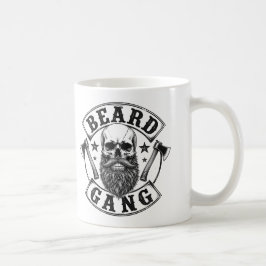 Taza De Café Beard Gang | Hombres divertidos con barba y amante