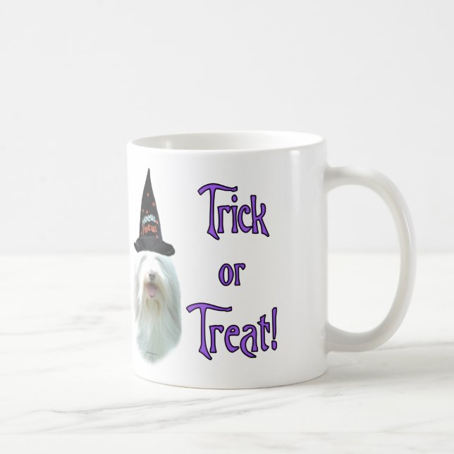 Taza De Café Bearded Collie Trick (Derecha)